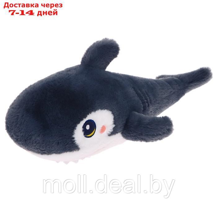 Мягкая игрушка "Акула", цвет тёмно-серый, 45 см 221202/45 - фото 1 - id-p206810972