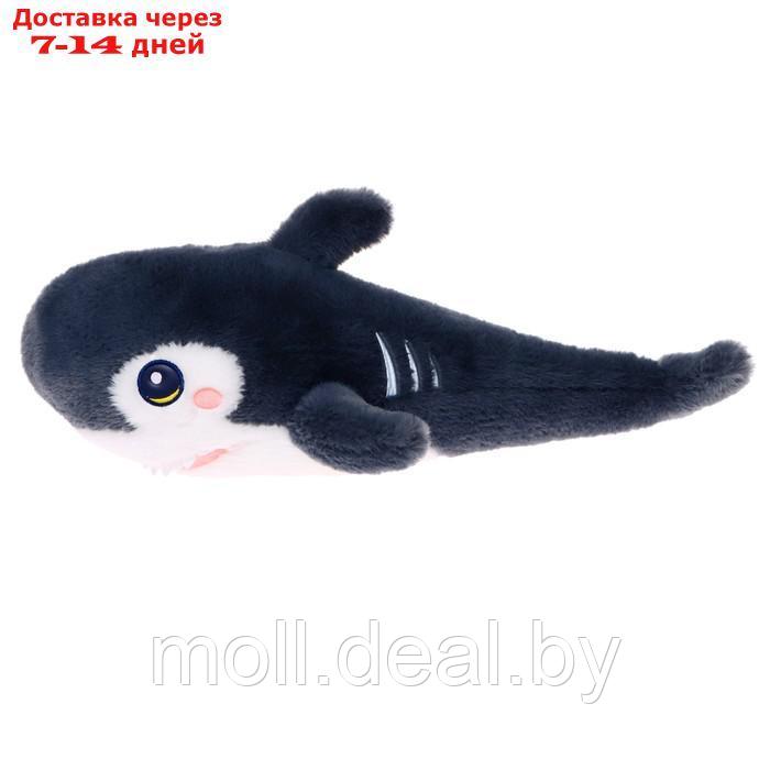 Мягкая игрушка "Акула", цвет тёмно-серый, 45 см 221202/45 - фото 2 - id-p206810972