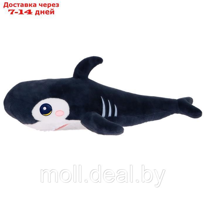 Мягкая игрушка "Акула", цвет тёмно-серый, 120 см 221202/120 - фото 2 - id-p206810988