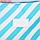 Сумка женская пляжная Nazamok, в полосочку, 45*40 см, голубая, фото 3