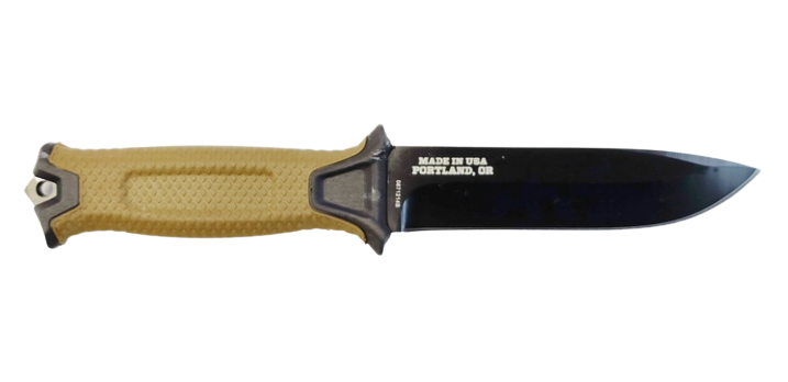 Нож Gerber Unisex G1059 Strongarm с фиксированным лезвием и ножнами в комплекте, олива / коричневый, 24 см - фото 4 - id-p206878612