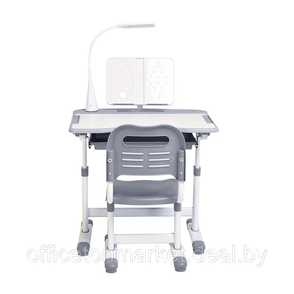 Комплект растущей мебели "CUBBY Vanda Grey": парта + стул, серый - фото 3 - id-p206881784