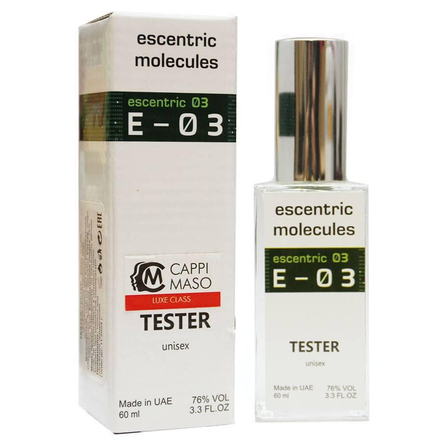 Туалетная вода унисекс Escentric Molecules Molecule 03 edt 60ml (TESTER) - фото 1 - id-p206883346