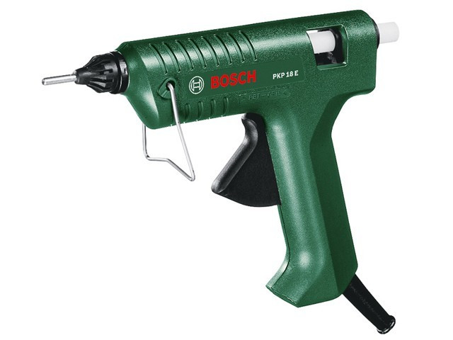 Пистолет клеевой BOSCH PKP 18 E в кор. (200 Вт, 11 мм, 20 г/мин) - фото 1 - id-p206883528