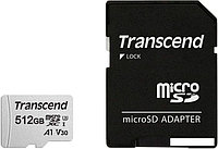 Карта памяти Transcend microSDXC 300S 512GB (с адаптером)