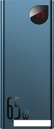 Портативное зарядное устройство Baseus Adaman Metal Digital Display PPIMDA-D03 20000mAh (темно-синий, фото 2