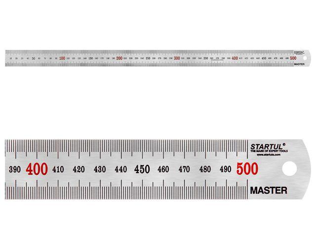 Линейка измерительная 500мм STARTUL MASTER (ST3500-050) (быт.) - фото 1 - id-p206885308