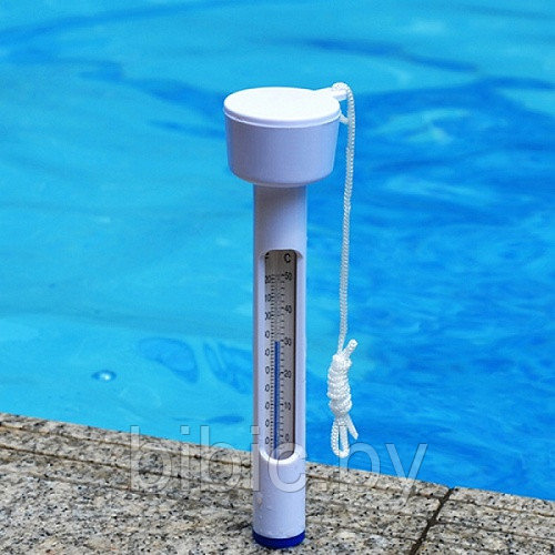 Термометр для бассейна intex Интекс 29039 Плавающий градусник для измерения температуры воды с двумя шкалами - фото 2 - id-p206893743