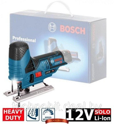 Аккумуляторный лобзик Bosch GST 12V-70 Professional (06015A1001) Solo, без аккумуляторов - фото 1 - id-p162641121