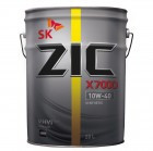 Моторное масло ZIC X7000 AP 10W-40 20л - фото 1 - id-p206894824