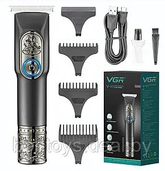 Триммер для бороды и усов VGR V-963 / Машинка для стрижки