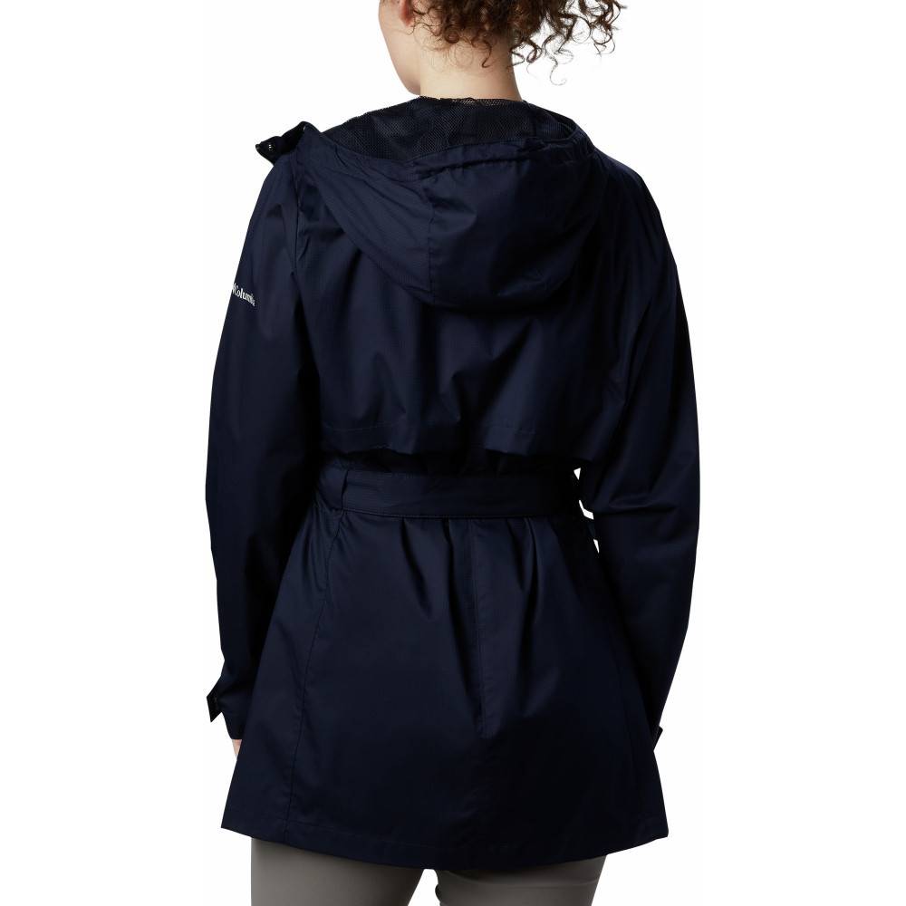 Куртка ветрозащитная женская софт-шелл Columbia Pardon My Trench тёмно-синий - фото 5 - id-p206895321