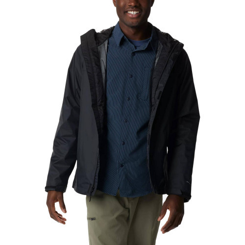 Куртка мембранная мужская Columbia Watertight II Jacket чёрный - фото 1 - id-p206895345
