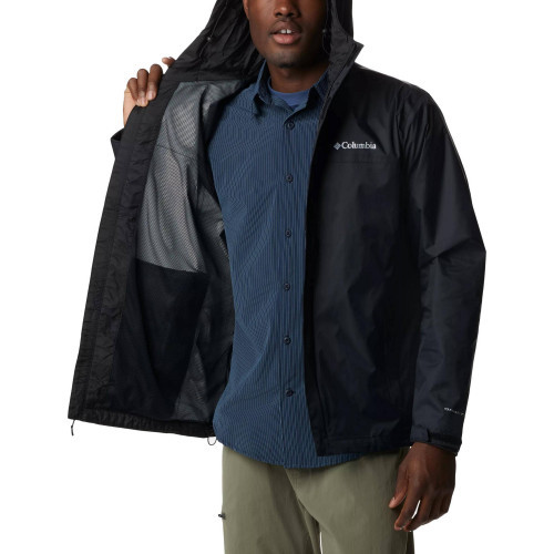 Куртка мембранная мужская Columbia Watertight II Jacket чёрный - фото 3 - id-p206895345