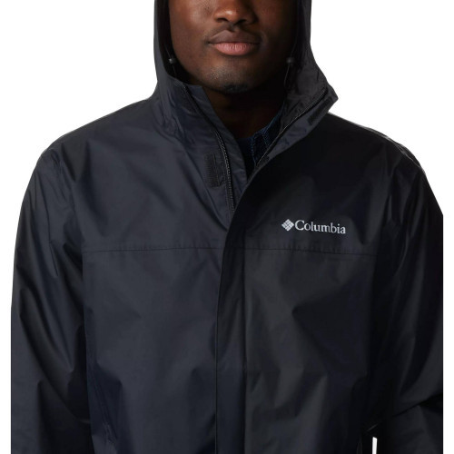 Куртка мембранная мужская Columbia Watertight II Jacket чёрный - фото 4 - id-p206895345