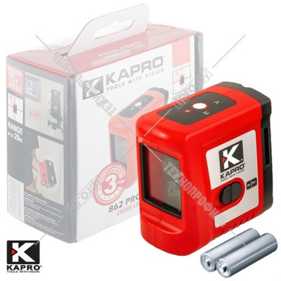 Лазерный уровень Kapro 862-набор - фото 1 - id-p206903112