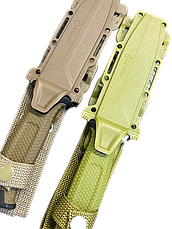 Нож Gerber Unisex G1059 Strongarm с фиксированным лезвием и ножнами в комплекте, олива / коричневый, 24 см, фото 2