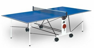 Теннисный стол для помещений "Start line Compact Light LX Indoor" (274 х 152,5 х 76 см) с сеткой - фото 1 - id-p206906233