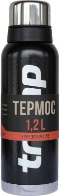 Термос для напитков Tramp Expedition Line / TRC-028ч (1.2л, черый) - фото 1 - id-p206908738