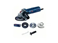 Одноручная углошлифмашина BOSCH GWS 9-125 в кор. (900 Вт, диск 125х22 мм, без регул. об.)