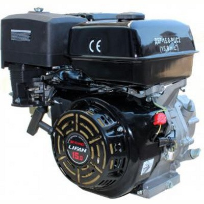 Двигатель LIFAN 190FD вал 25 мм,ручной/электрический - фото 1 - id-p206905586