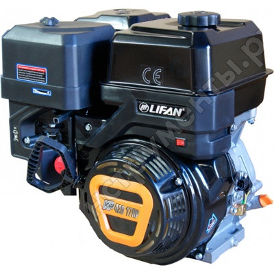 Двигатель бензиновый LIFAN KP420 3А (190F-T 3А) (17 л.с., 4-хтактный, одноцилиндровый, с воздушным - фото 1 - id-p206905599