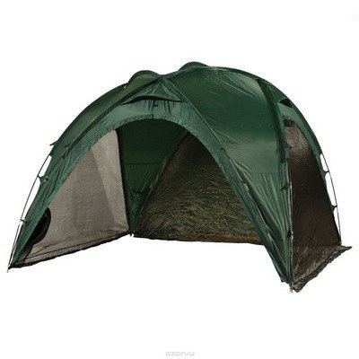 Тент-шатер Canadian Camper Space One (со стенками) зеленый - фото 1 - id-p206905639
