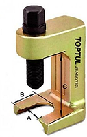 Съемник шаровых опор 28мм TOPTUL