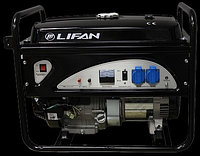 LIFAN 7000 (6GF-3, 220В, 6/6,5 кВт, 4-х тактный, бензиновый, одноцилиндровый, с воздушным охлаждением, 15