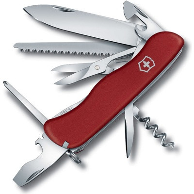 Нож перочинный Victorinox OUTRIDER (0.8513) 111мм 14функций красный - фото 1 - id-p206915455