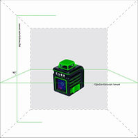 Лазерный уровень ADA CUBE 360 GREEN Professional Edition