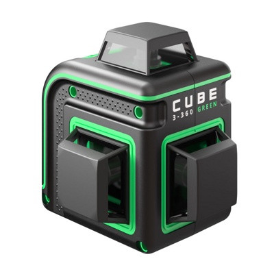 Лазерный уровень ADA Cube 3-360 GREEN Ultimate Edition А00569