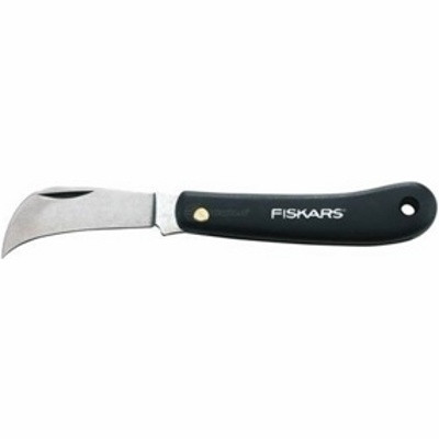 Нож садовый FISKARS изогнутый для прививок (125880) - фото 1 - id-p206906038