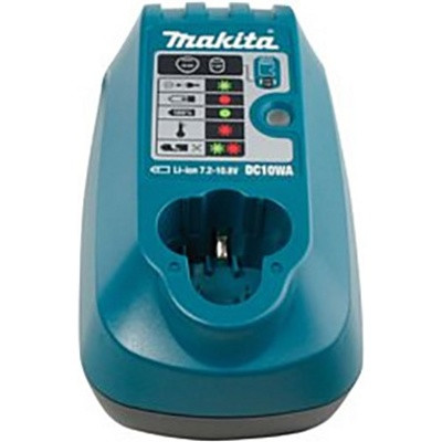 Зарядное устройство MAKITA DC 10 WA (7.2 - 10.8 В, 1.8 А, стандартная зарядка, для стержневых аккумуляторов) - фото 1 - id-p206910661