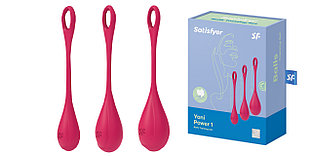 Вагинальные шарики Satisfyer Yoni Power 1 Kegel Balls красные