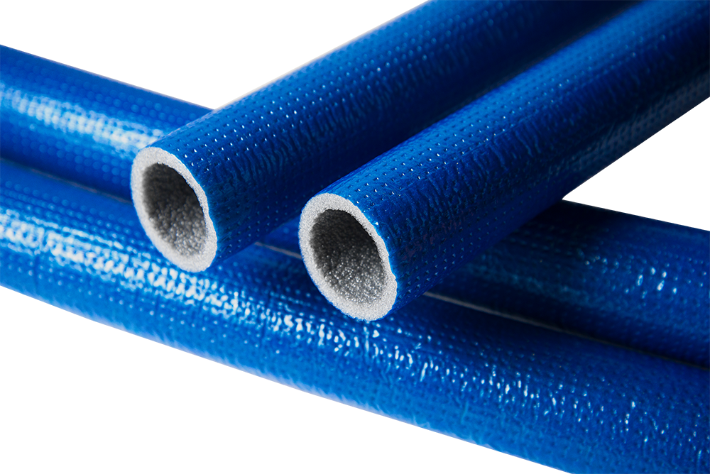 Теплоизоляция K-FLEX PE COMPACT 18/9-2 толщина 6мм, в отрезках 2м (цвет синий и красный) - фото 3 - id-p206918492