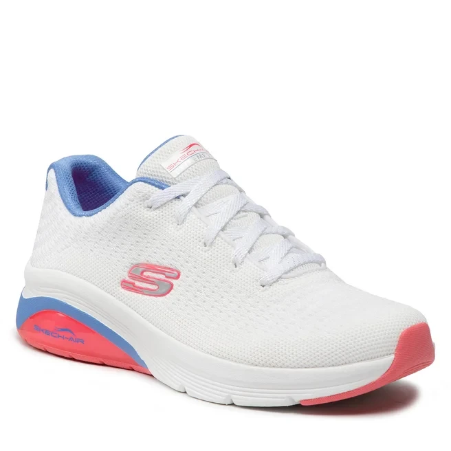 Кроссовки женские SKECHERS Skech-Air Extreme 2.0 белый/синий - фото 2 - id-p206895801