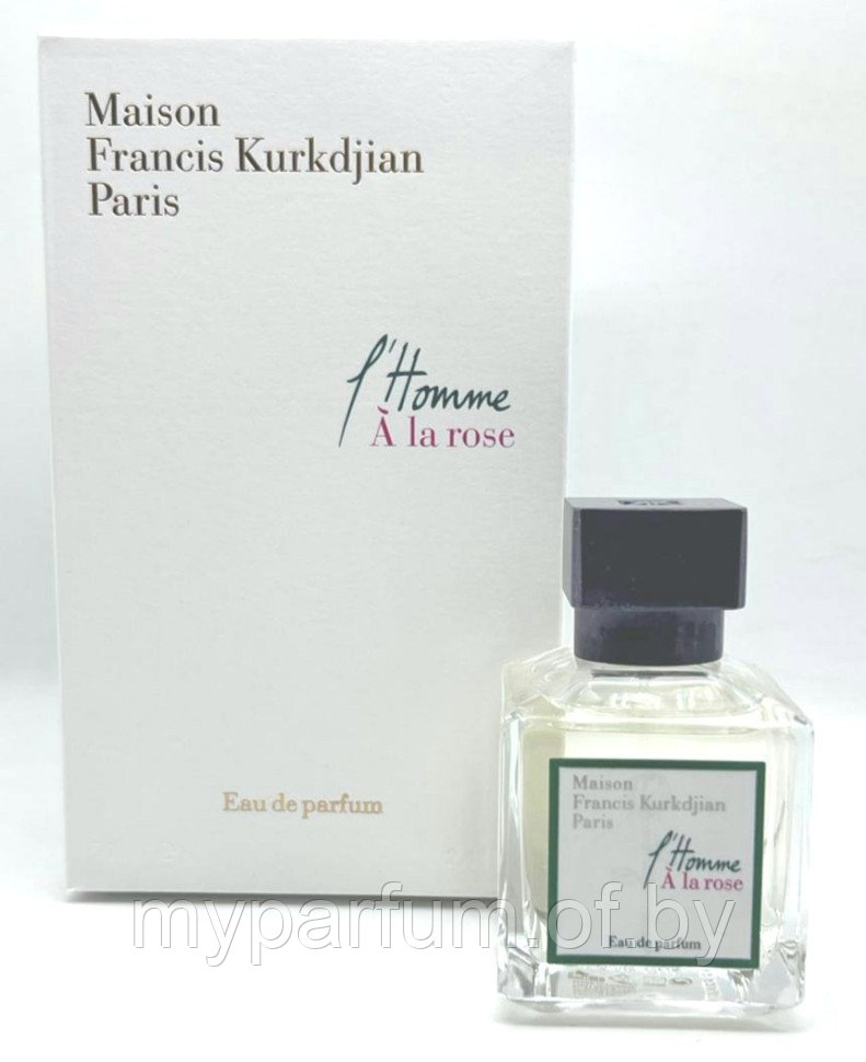 Унисекс парфюмерная вода Maison Francis Kurkdjian L'Homme A la Rose edp 70ml (PREMIUM) - фото 1 - id-p206921478