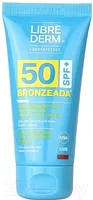 Крем солнцезащитный Librederm Bronzeada для лица и тела против пигментных пятен SPF50