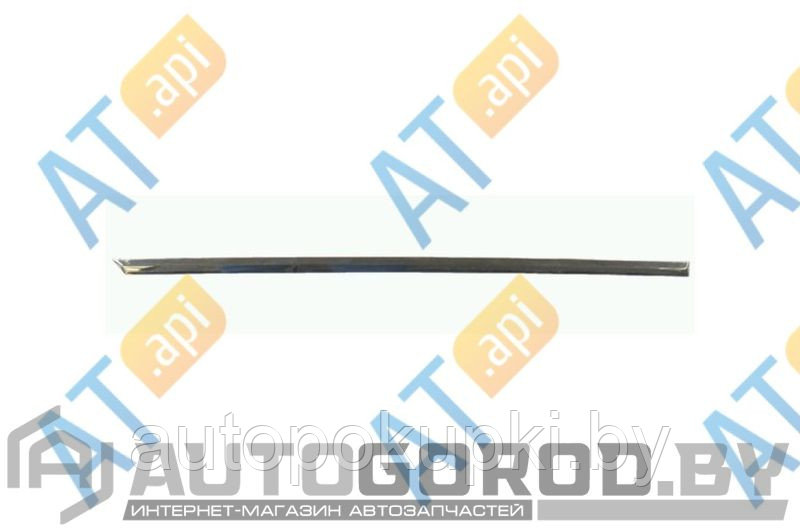 Молдинг двери (правый)  на заднюю дверь, хром., Фольксваген Passat B6 2005-2010, PVW87019R