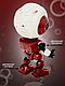 Робот «Повторюшка», реагирует на прикосновение, световые и звуковые эффекты, цвет красный/ 1 шт., фото 3