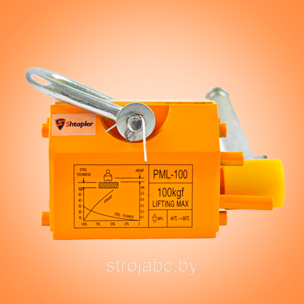 Shtapler Захват магнитный Shtapler PML-A 100 (г/п 100 кг) - фото 1 - id-p206967382
