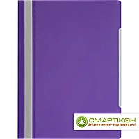 Папка-скоросшиватель пластик А4, 120 мкм, фиолетовая Attache Economy