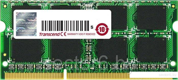 Оперативная память Transcend JetRam 4GB DDR3 SO-DIMM PC3-12800 (TS512MSK64V6N), фото 2
