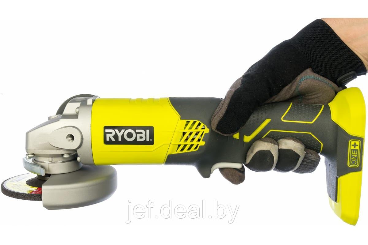 Углошлифмашина R18AG-0 (без батареи) RYOBI 5133001903 - фото 9 - id-p193919741