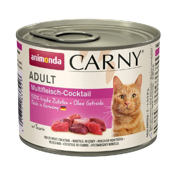 Консервы для кошек Animonda CARNY Adult мультимясной коктель 200 гр (83702)