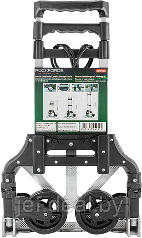 Тележка складная с телескопической ручкой (390х630мм,г/п80кг) ROCKFORCE RF-TH6001002, фото 2