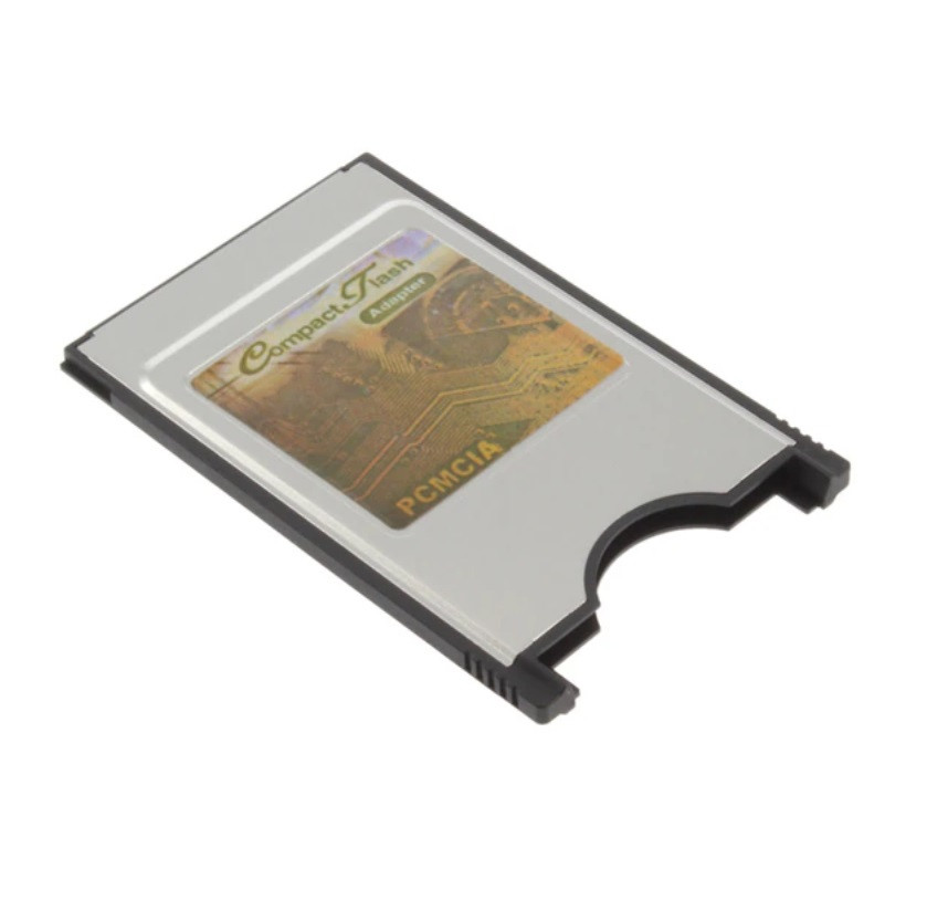 Переходник для чтения карт памяти Compact Flash устройствами, имеющими разъем PCMCIA