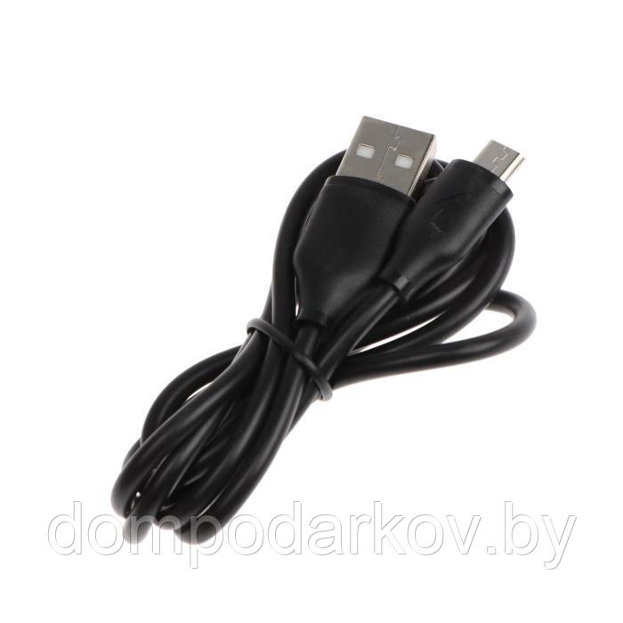 Сетевое зарядное устройство Exployd EX-Z-1436, 2 USB, 2.4 А, кабель microUSB, черное - фото 7 - id-p206980607