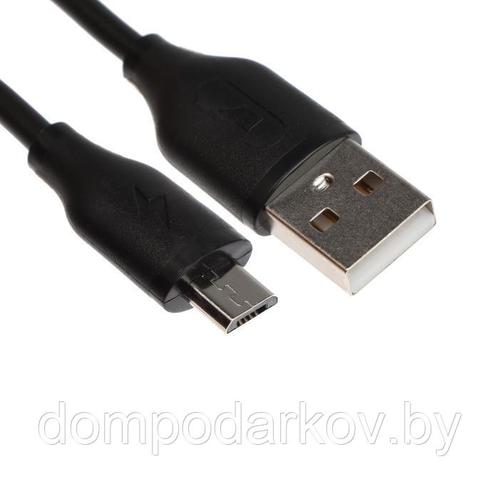 Сетевое зарядное устройство Exployd EX-Z-1436, 2 USB, 2.4 А, кабель microUSB, черное - фото 6 - id-p206980607